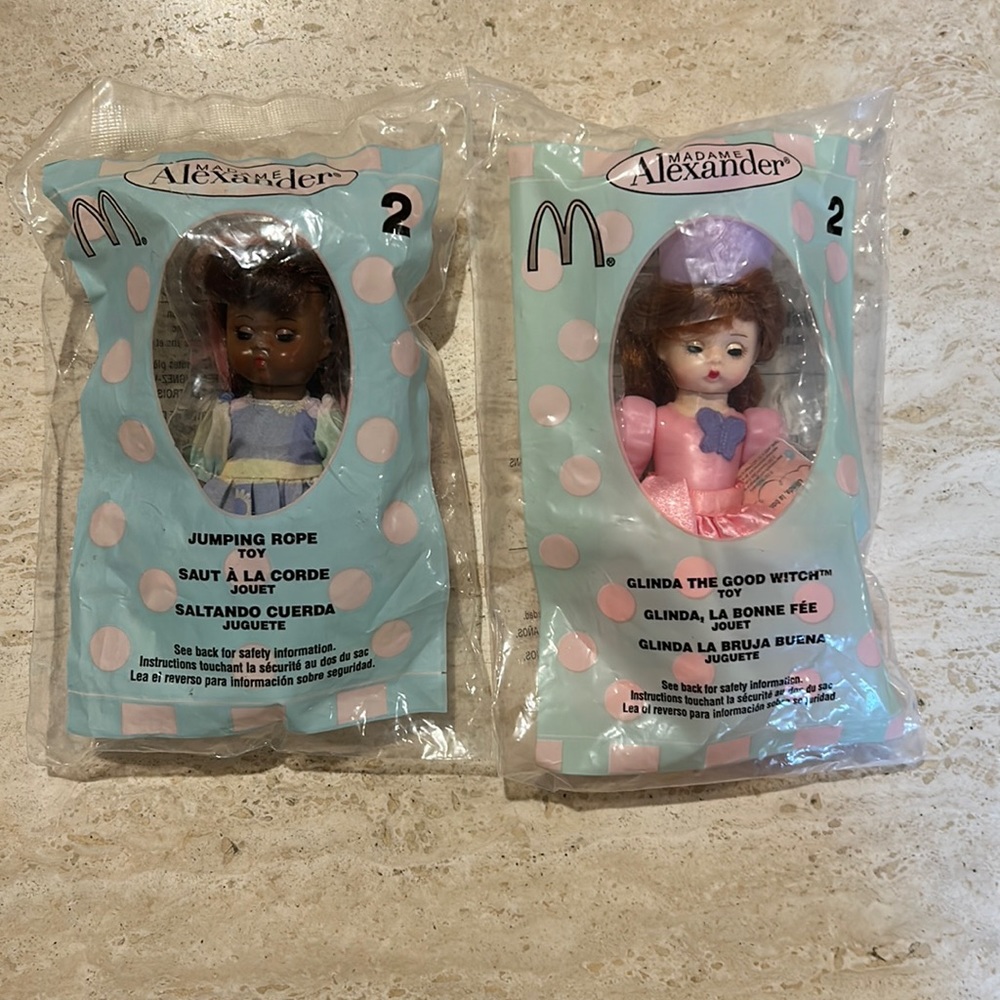 MADAME ALEXANDER 2007 MCDONALDS TOYS